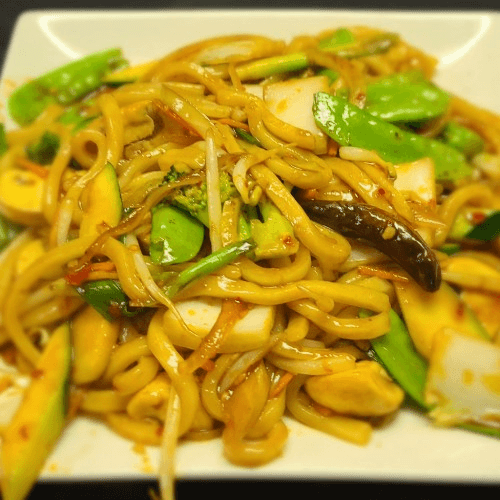 Vegetable Mandarin Noodles.