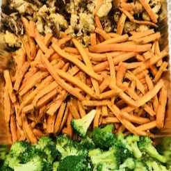 Roasted Veggies Tray.