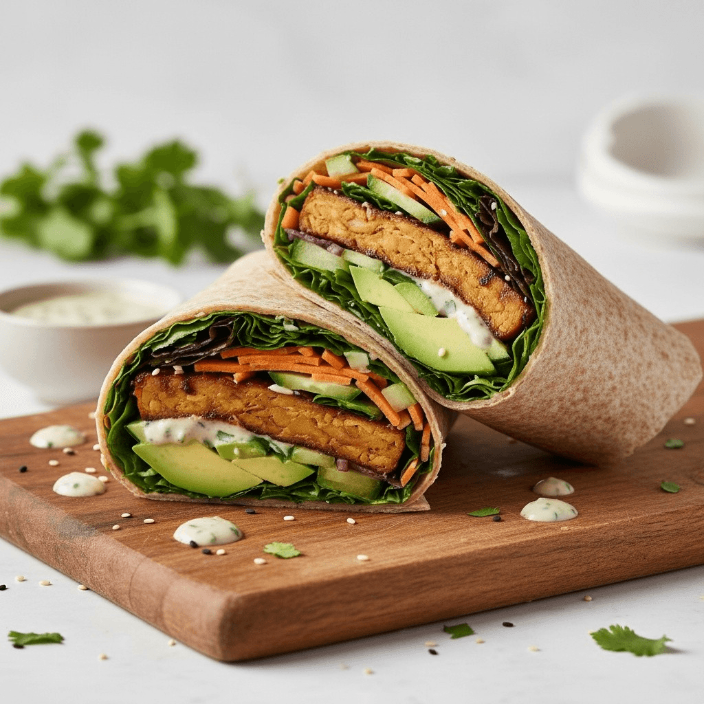 NEW!!   TEMPEH WRAP.