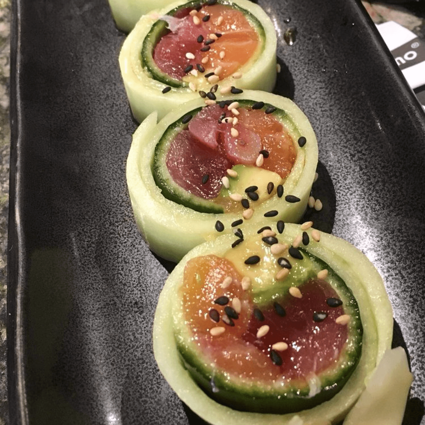 Delight in the Sunomono Roll's Refreshing Elegance