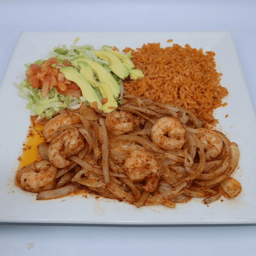 Camarones Al Mojo De Ajo.