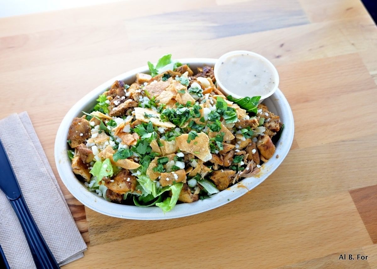 Pac-Man Burrito Bowl.