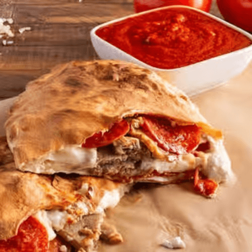 Meatlovers Calzone.