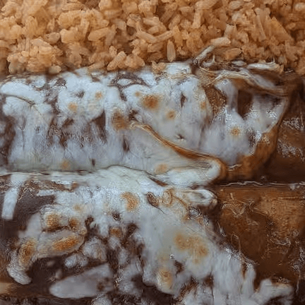 Mole Enchiladas.