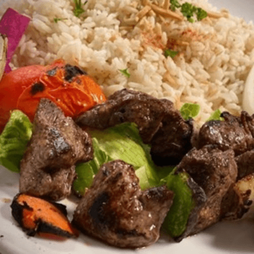 Shish Kabob Entree.