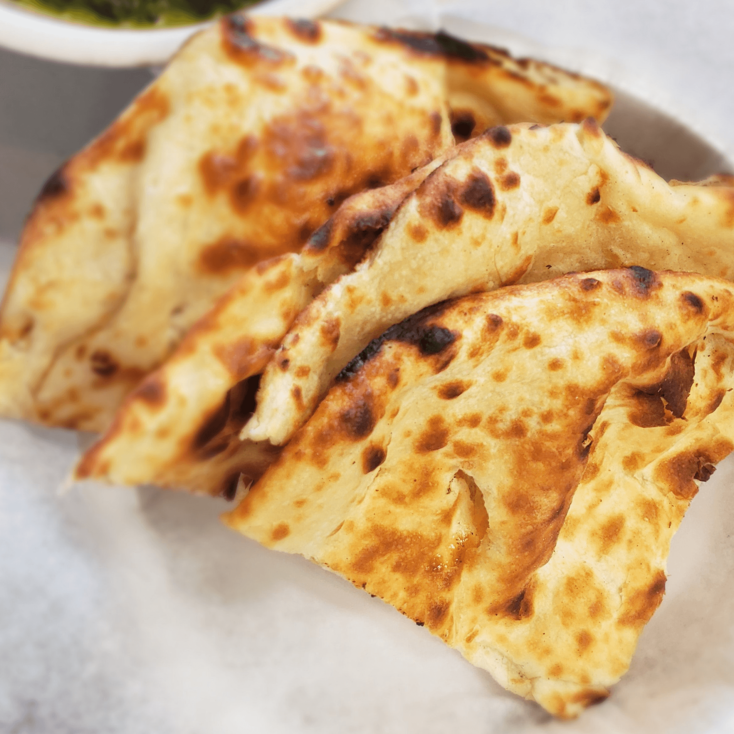 Plain naan.