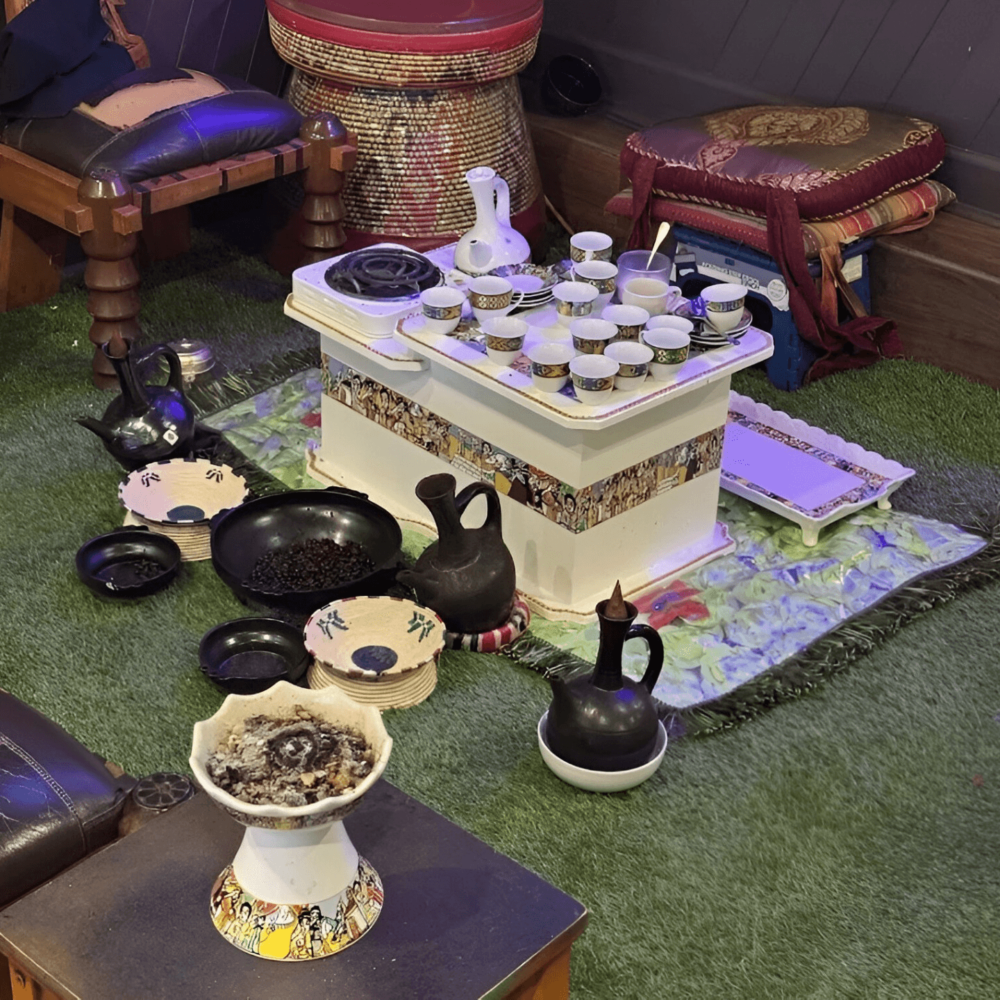 Ethiopian Coffee Ceremony