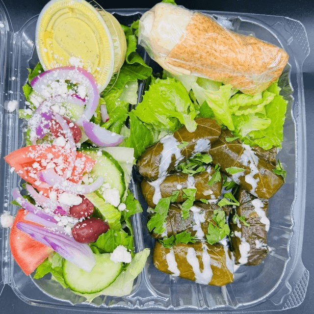 Grape Leaves Salad.