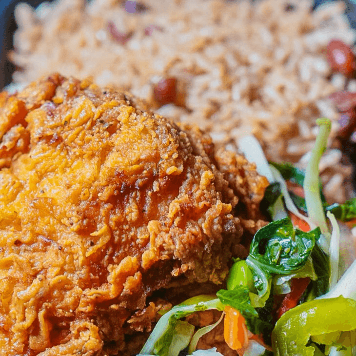 Lunch Special Fried Chicken.