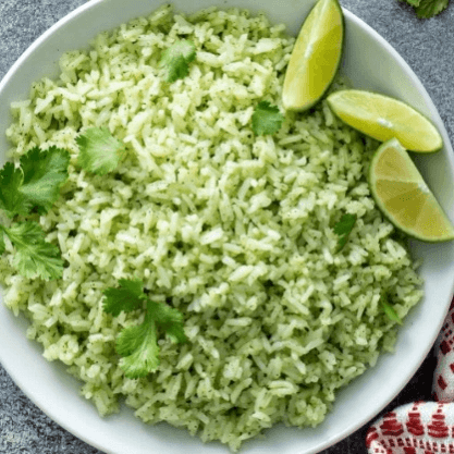 Cilantro Lime Rice.