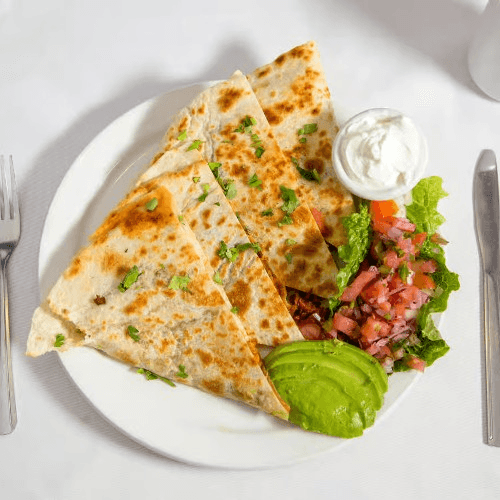 Chicken Quesadillas with Pico de Gallo