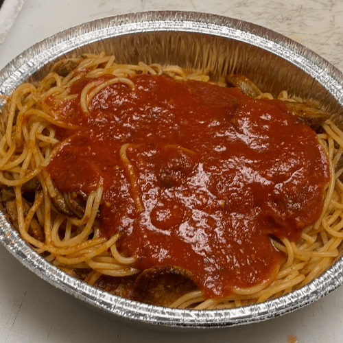 SPAGHETTI WITH SAUSAGE