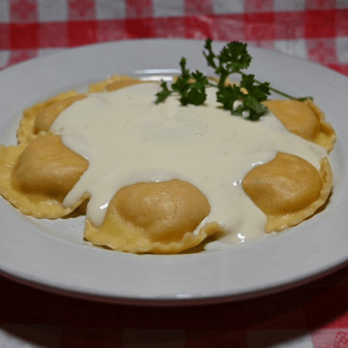 Lobster Ravioli.