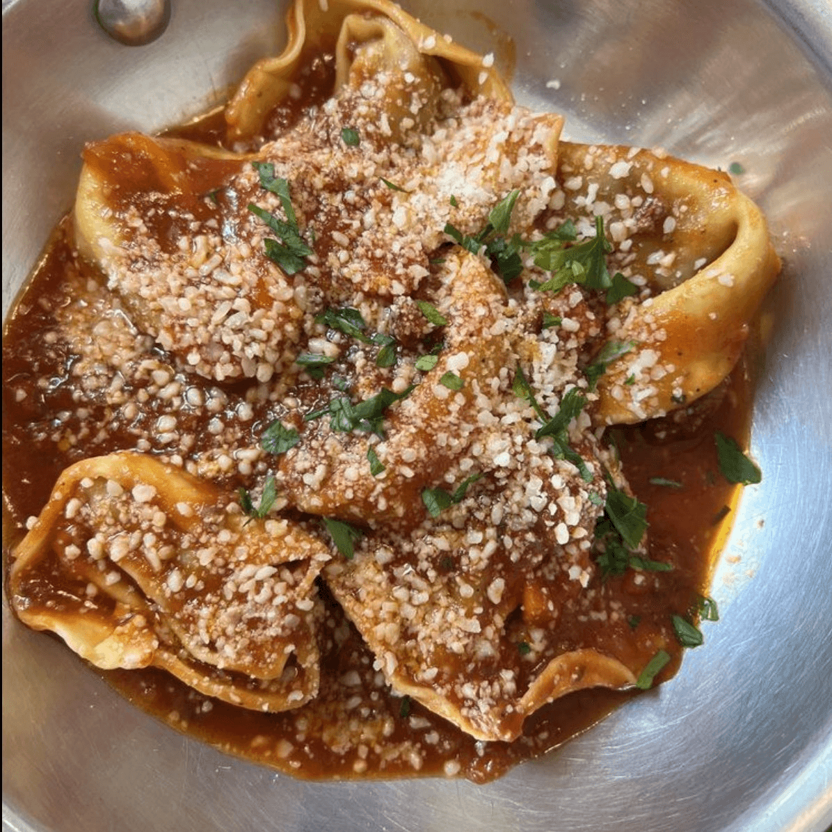 Veal and Mortadella Tortellini.