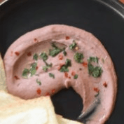 Smokey Red Bean Hummus (GF).