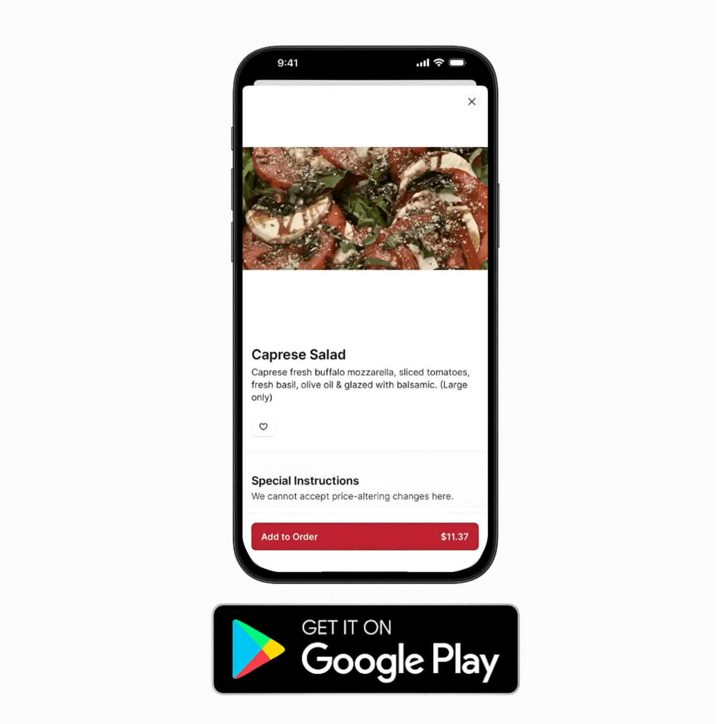 Mama Mia’s Pizzeria Android App