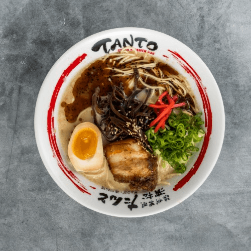 RA. TANTO TONKOTSU BLACK RAMEN.