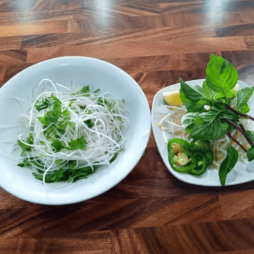 Plain Noodle Soup - no meat.