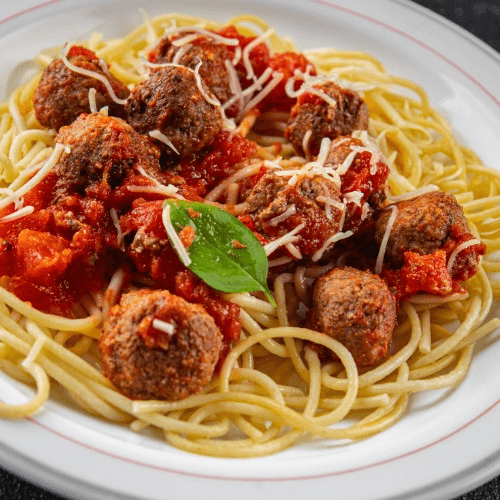 Spaghetti with Meatballs.