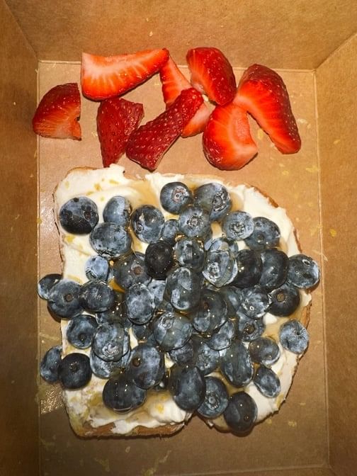 Lemon Ricotta Toast.