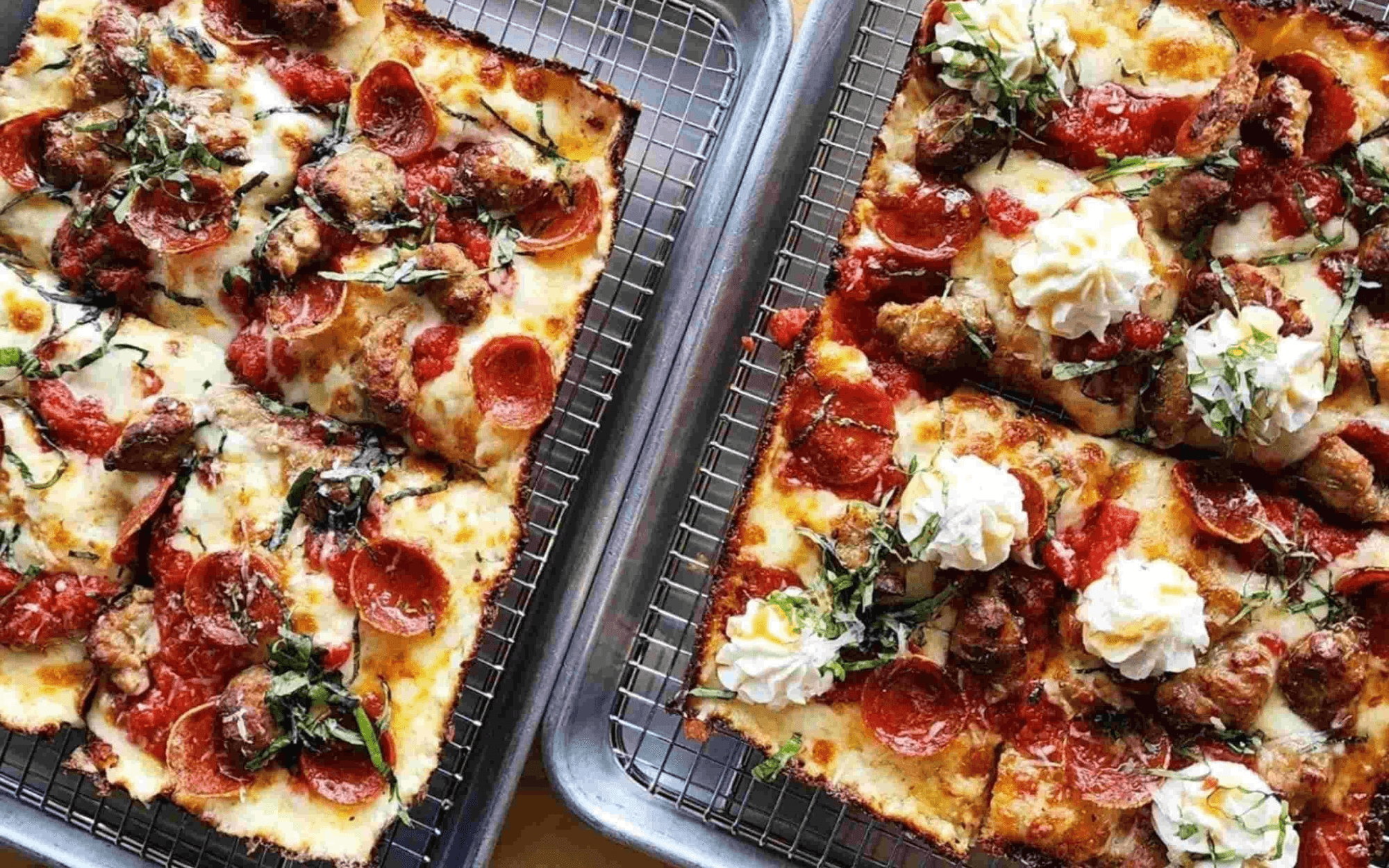 OMOSHIROI BLOCK Detroit デトロイト Sodough Square | Best Pizza in Wadeview Park, Orlando, FL | Pizza