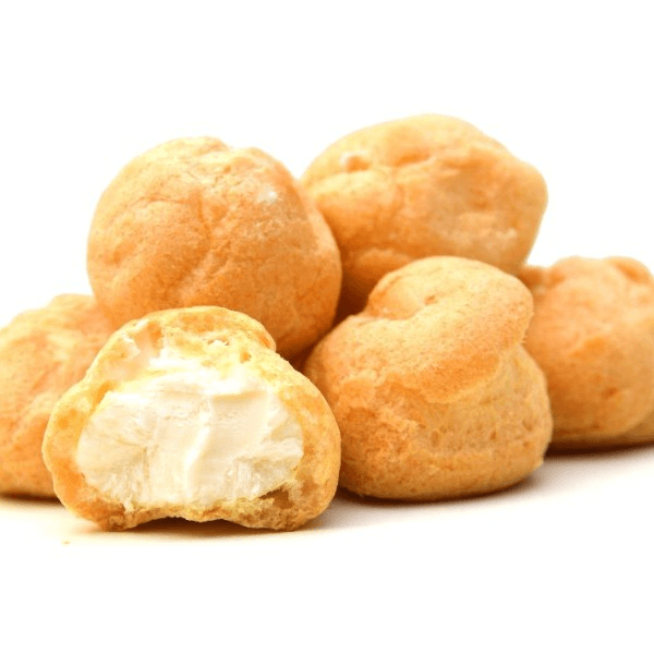 Belgian Cream Puffs. (7 Pcs).