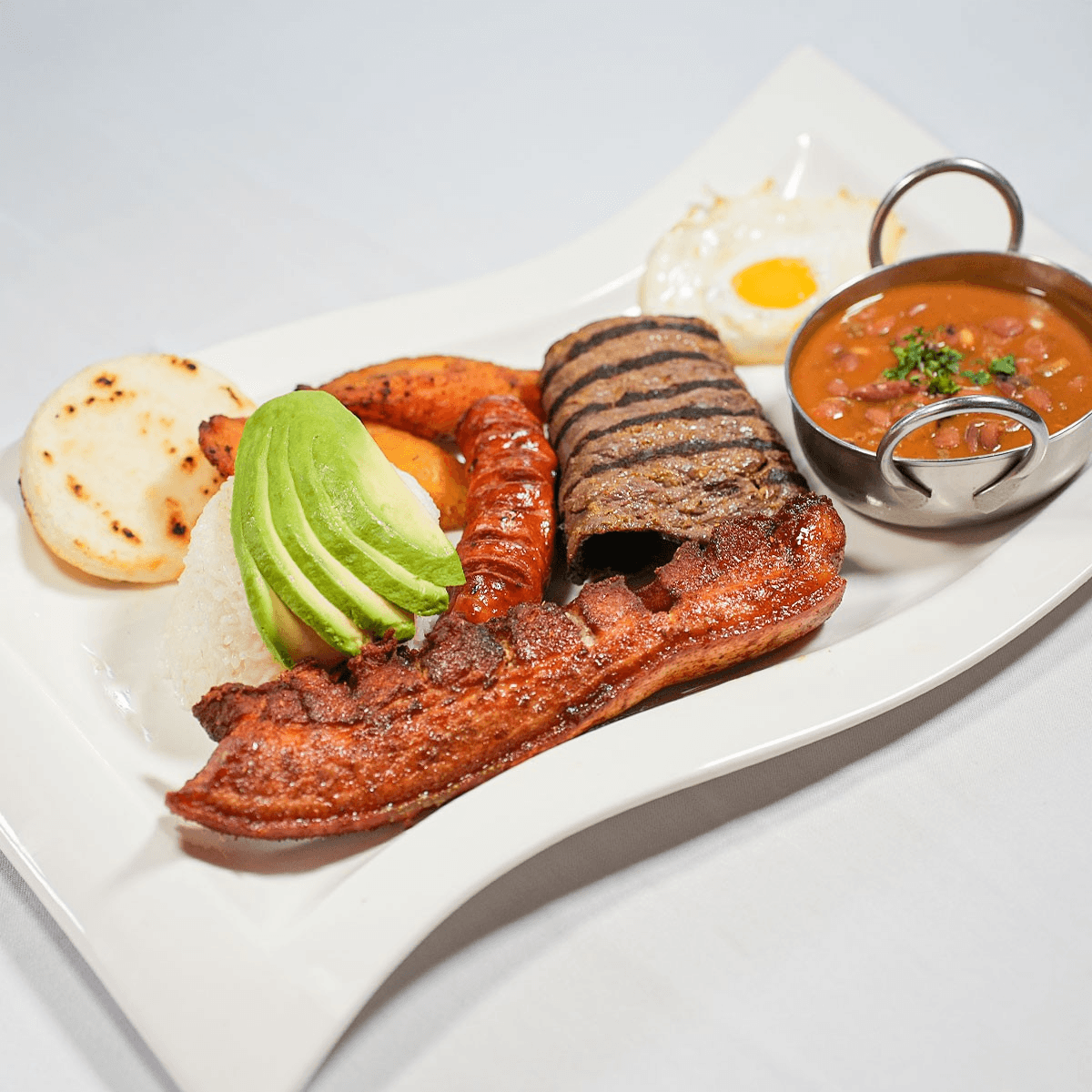 Colombian Paisa Platter / Bandeja Paisa.