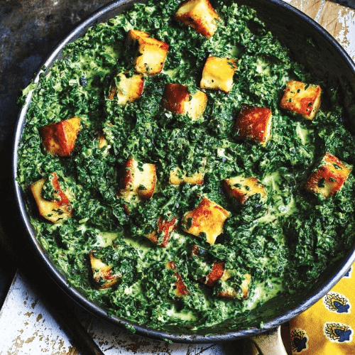 Saag Paneer.