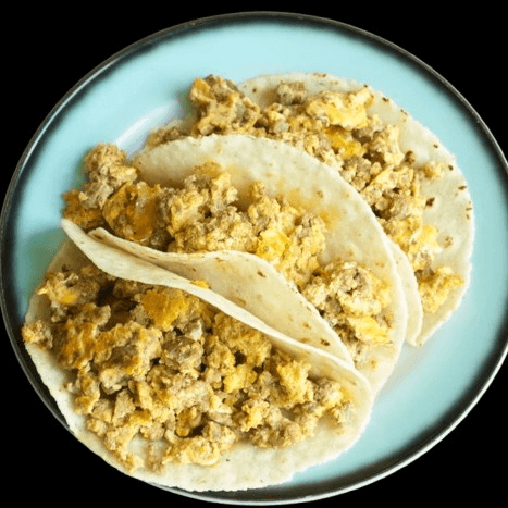 Combo Breakfast 6 Tacos.