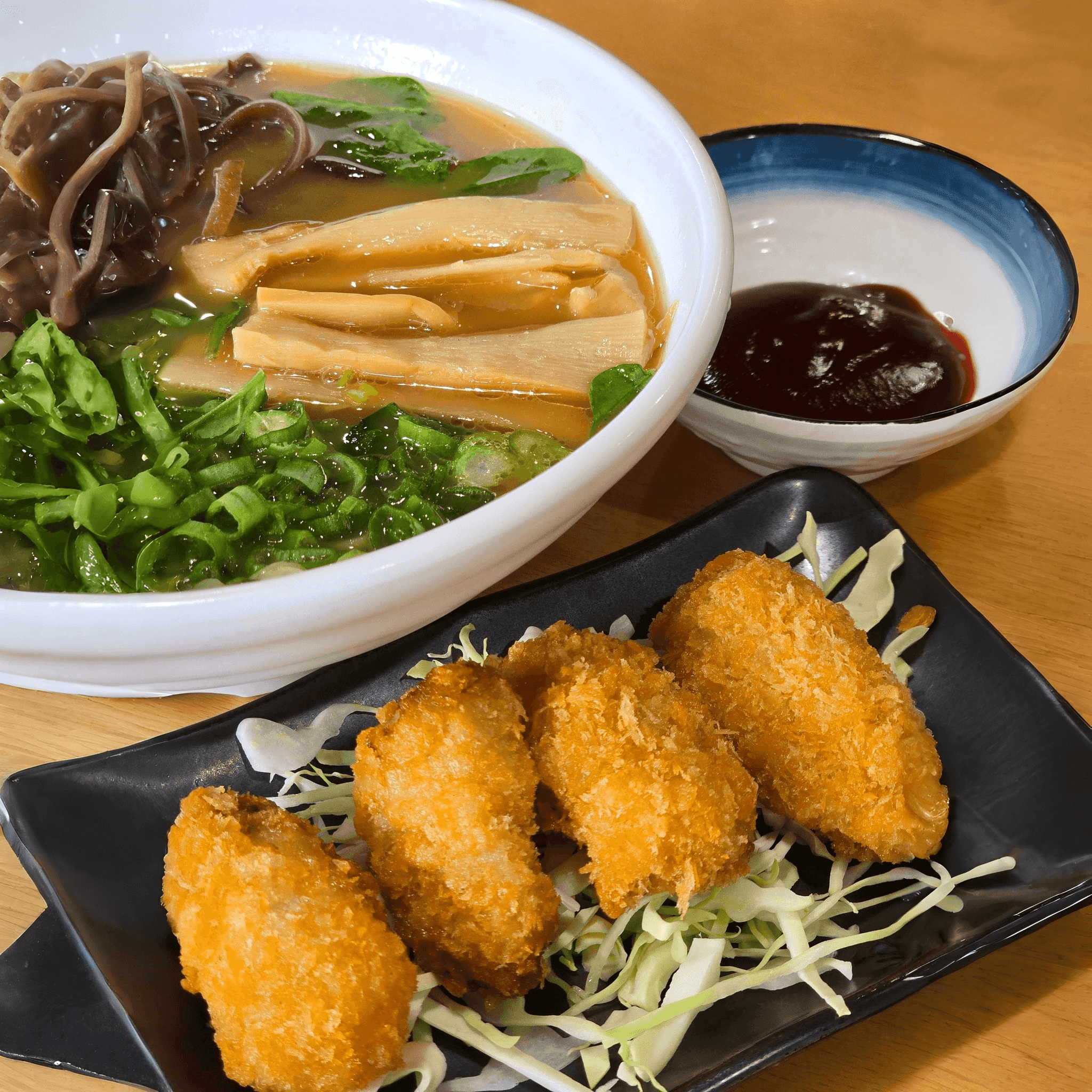 Oyster Katsu Ramen.