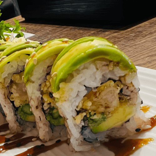 Dragon Roll (Cooked).