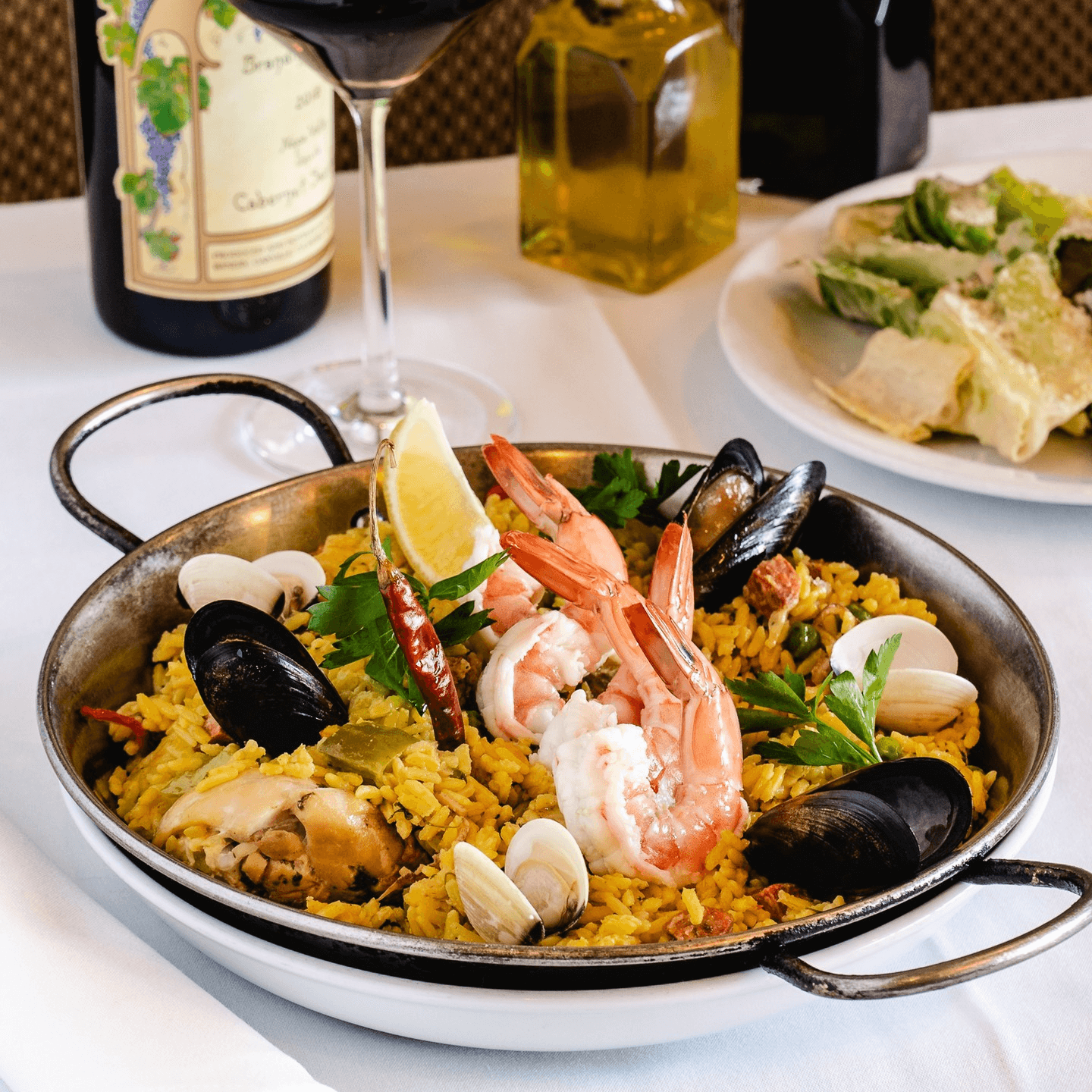 With Mediterranean Accents