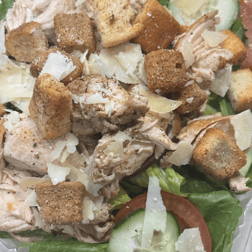 Chicken Caesar.