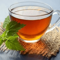 Green Tea with Mint.