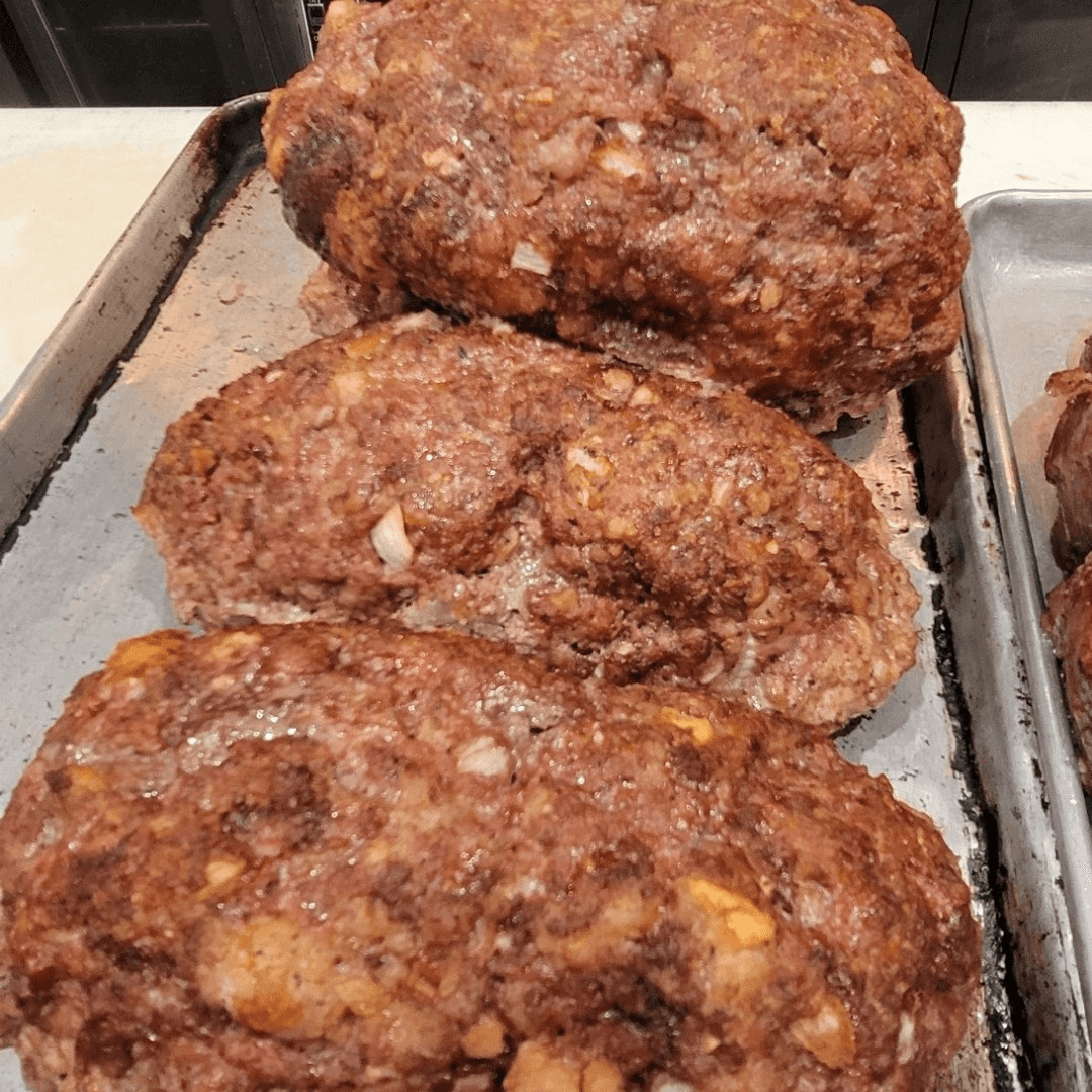 Homemade Meatloaf.