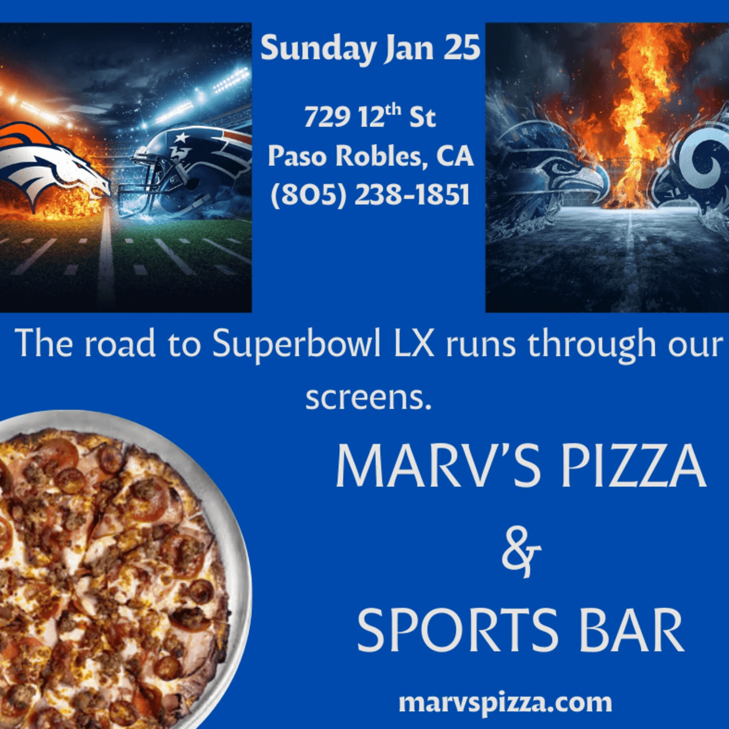 Who's going to the Superbowl? Find out with us!