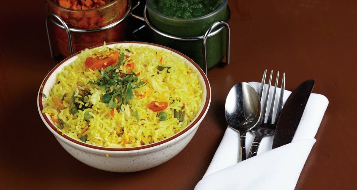 Vegetable Biryani.