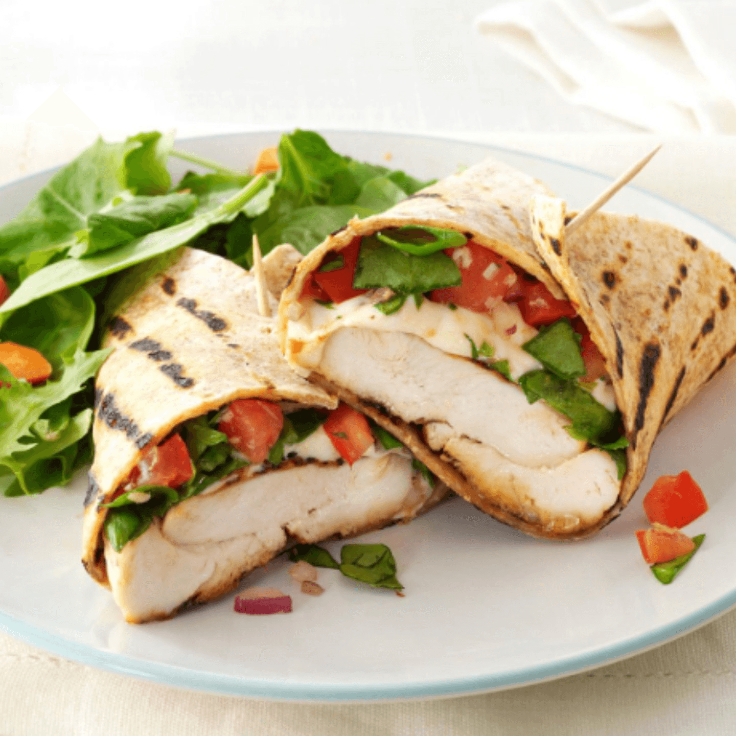 Tuesday - California Chicken Bruschetta Wrap