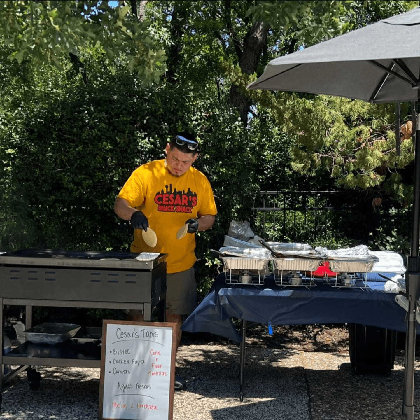 Serving Up Fresh Tacos at Cesar’s Snack Shack