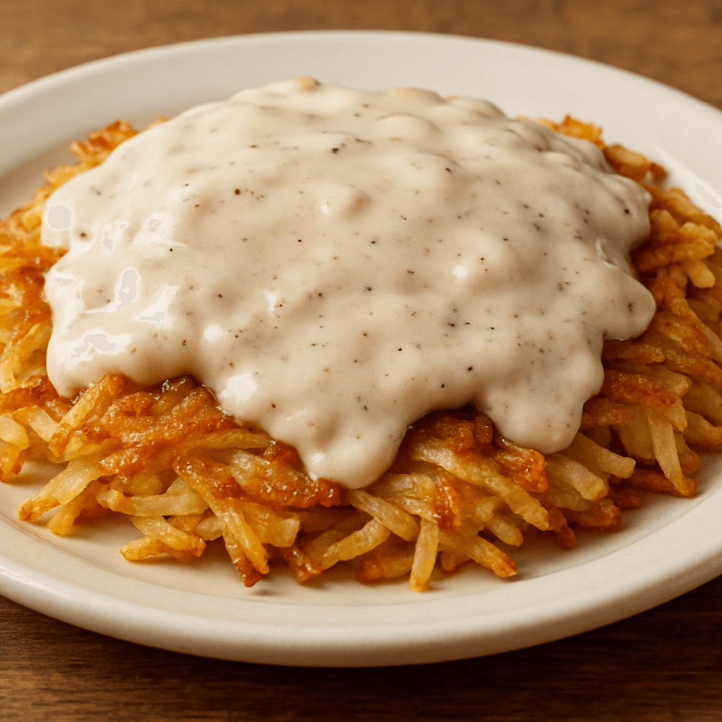 Hashbrowns & Gravy.