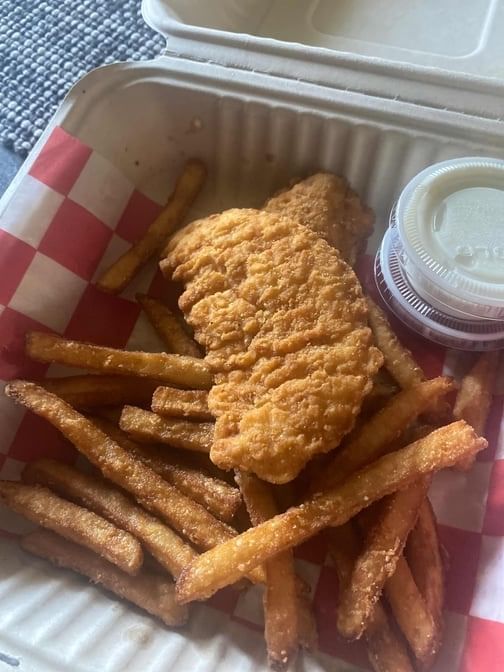 Kids Chicken Fingers.