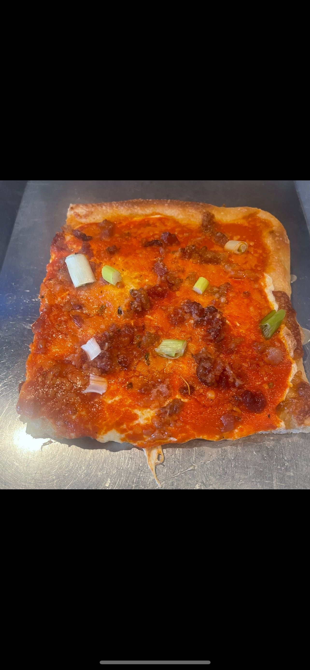 Drunken Grandma Square Pizza Slice.