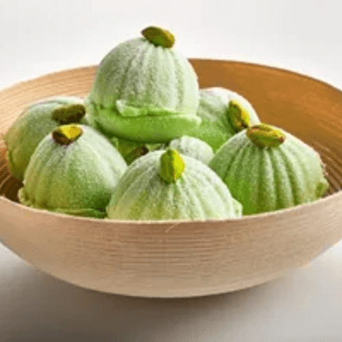 Pistachio Kulfi.