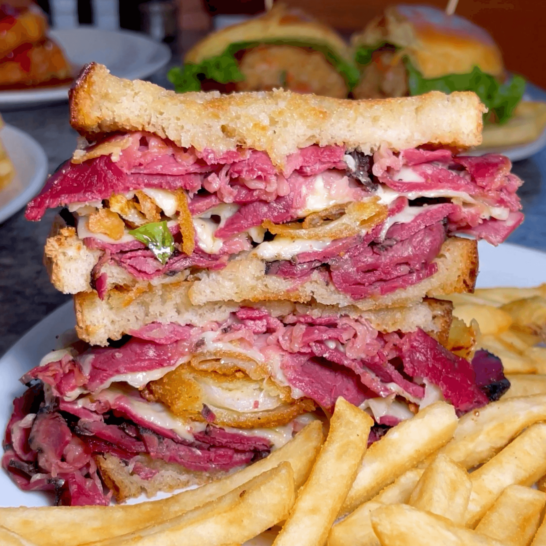 Pastrami Sandwich.
