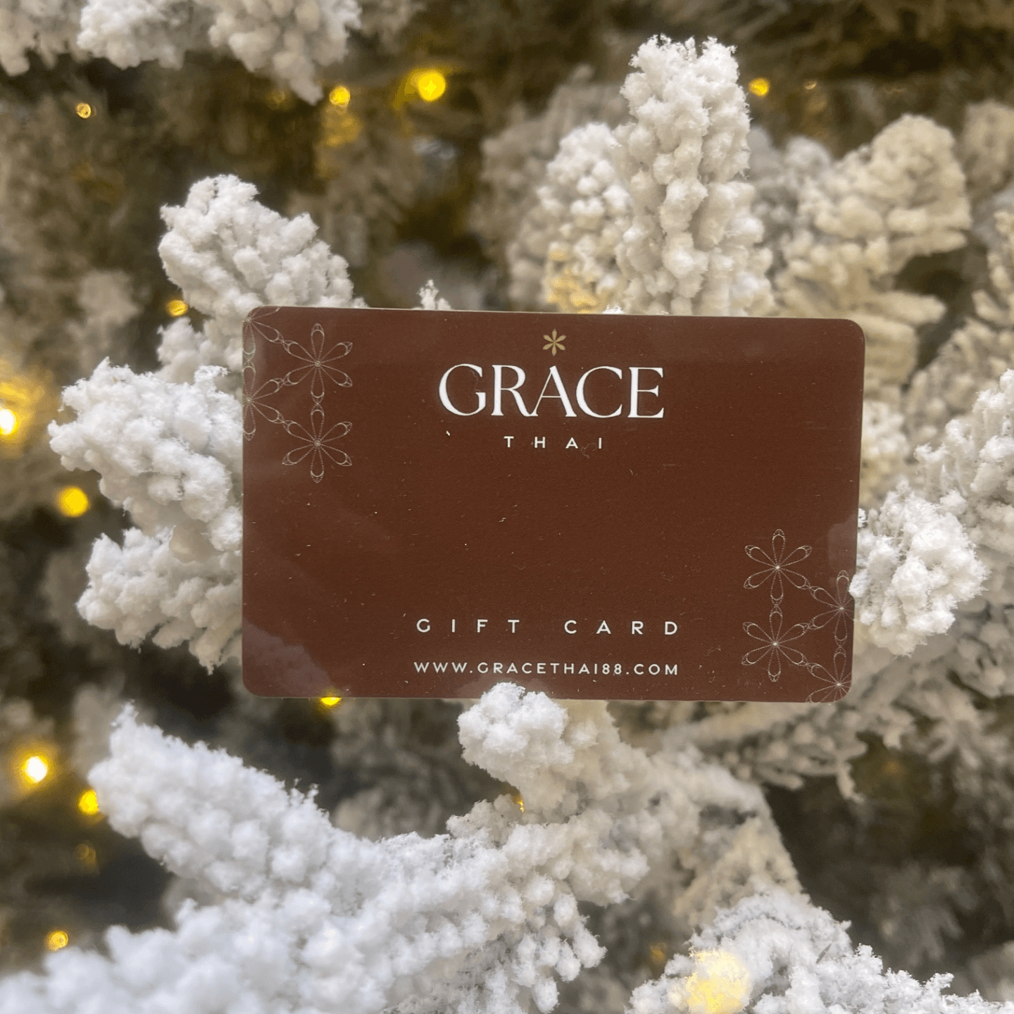 Holiday Perfection: Grace Thai Downtown Gift Card!