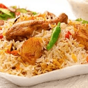 Chicken Biryani.