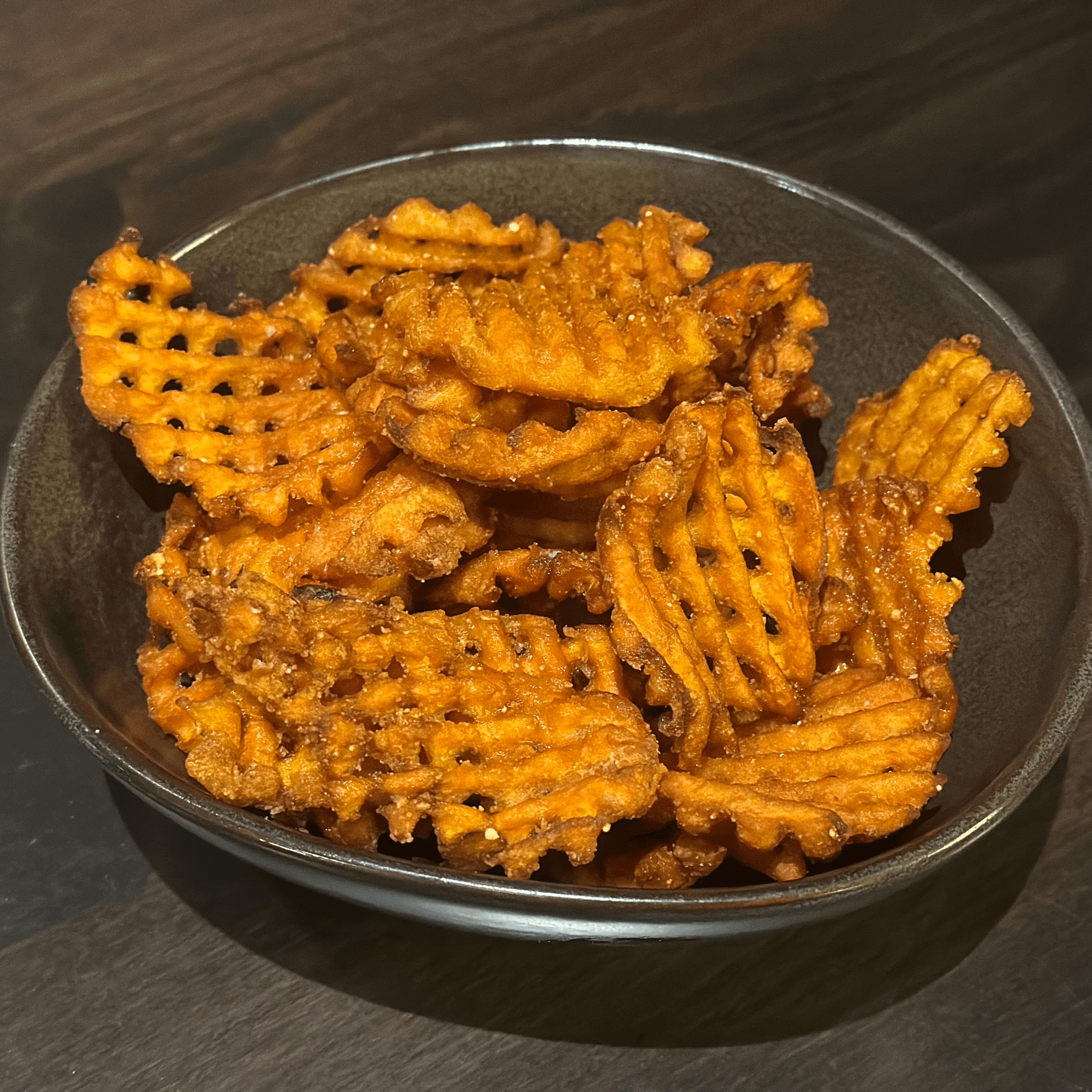 V Sweet Potato Fries.