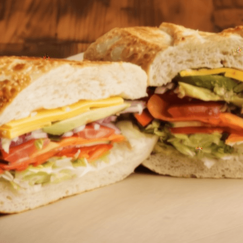 Vegetarian Sandwich.