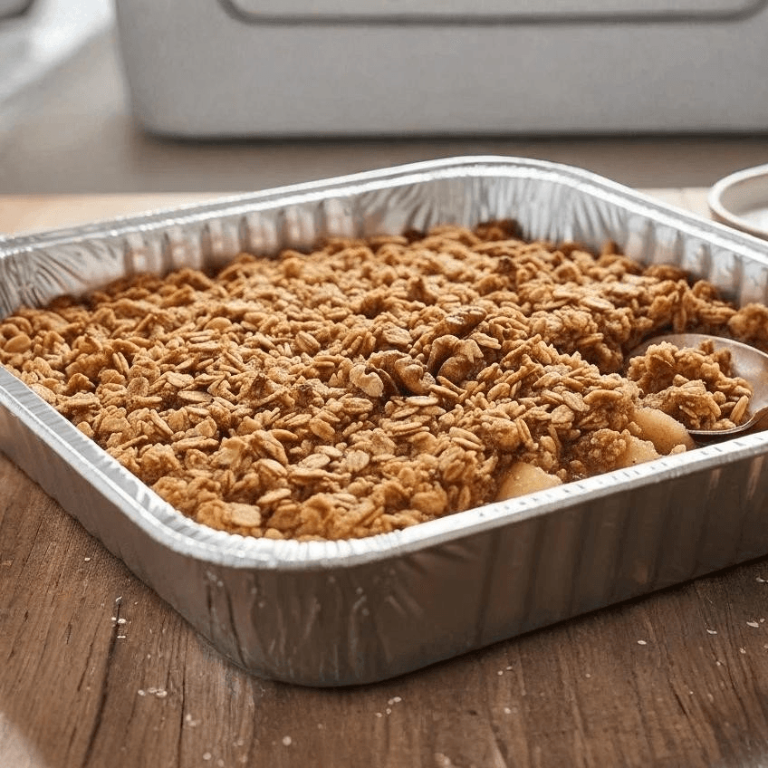 Old Fashioned Apple Crisp.