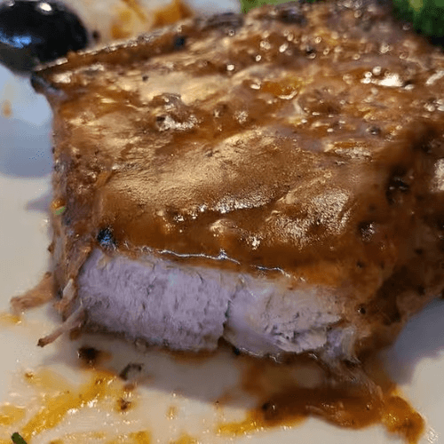 Grilled Center Cut Pork Chops.